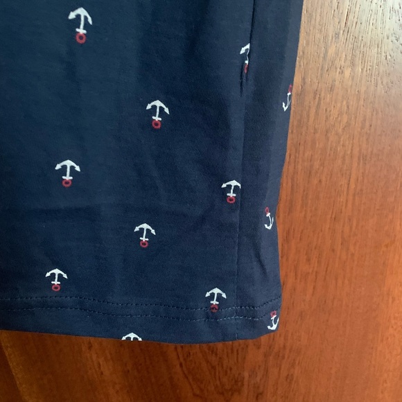 Fernando Peña Platinum Men’s Navy Anchor print t-shirt Size L 100% cotton - Picture 5 of 9